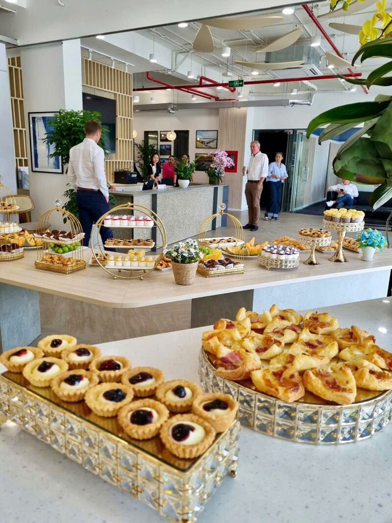 Set up tiệc Teabreak